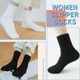 thumbnail image 5 of 6Pairs Women Ladies Soft Fluffy Bed Socks Winter Warm Lounge Slipper Fleece Sock, 5 of 6