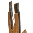thumbnail image 5 of Noble House Polaris Outdoor Folding Acacia Wood Barstools (Set of 2) Teak/Brown, 5 of 11