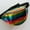 Multicolored, variant on Holographic Fanny Pack Metallic Color Sports Waistbag for Women Men Kids