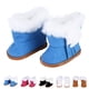 thumbnail image 3 of Zapatos de invierno para muñecas de peluche, botas gruesas para la nieve, aptas para accesorios de zapatos de muñecas de 18 pulgadas 1 par Guardurnaity FN0027-03B, 3 of 7