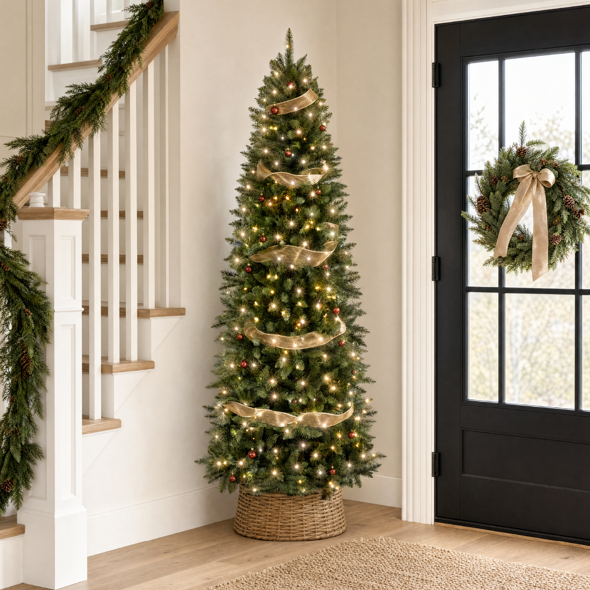 Best Choice Products 6ft Pre-Lit Pencil Christmas Tree photo 7