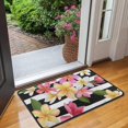 thumbnail image 2 of Pioneer Flower Floral Print Pattern Door Rugs,Washable Non Slip Door Mats Indoor,Decorative Door Mats,Entry Mat Indoor for Entrance,Bedroom,Kitchen,Bathroom,30"x17", 2 of 6