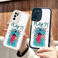 thumbnail image 1 of ¡Protege tu iPhone con un divertido diseño de dibujos animados! ¡Obtén la moderna funda plateada mate para teléfono de doble capa ahora!, 1 of 4