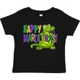 thumbnail image 3 of Inktastic Happy Mardi Gras Cute Alligator with Beads Boys or Girls Toddler T-Shirt, 3 of 5