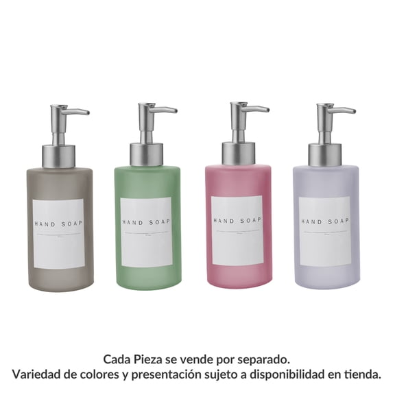 Dispensador Prichos De Jabón Vidrio 1 Pieza