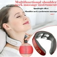 thumbnail image 7 of XIRQI Tens Massager with Heat & Electrodes - 6 Modes,9 Massages for Back,Neck,Leg Pain Relief - Portable Drug-Free Muscle Recovery,42°C Hyperthermia Heated Back Massager for Back Pain, 7 of 7