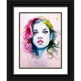 thumbnail image 1 of Kovacs, Anna Brigite 15x18 Black Ornate Wood Framed with Double Matting Museum Art Print Titled - Charming Girl II, 1 of 4