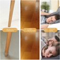 thumbnail image 4 of 16 sets seat covers 17-22mm furniture mats silicone protective mat furniture mats chair feet hidden legs table covers striped floor mat pro, 4 of 5