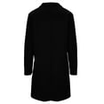 thumbnail image 3 of Uootdi Trench Winter Coats for Women Lapel Double Breasted Coats Windproof Blazer Jacket Business Casual Long Sleeve Overcoat with Pockets, 3 of 8