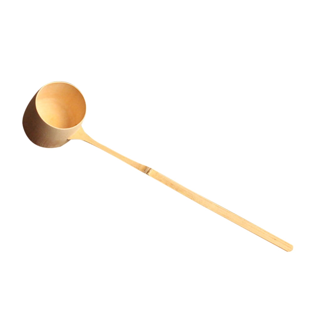 Natural Bamboo Water Ladle Water Dipper Long handled Water Ladle