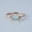 Rose Plated, variant on Marquise Opal & Diamond Ring, 925 Sterling Silver Band Ring, Anniversary Ring, Handmade Fine Jewelry, Gift For Her May Birthstone Ring.