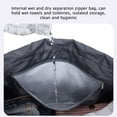 thumbnail image 4 of Bolsa De Ejercicios Fitness Bag Oxford Bolsa deportiva de gran capacidad para fútbol al aire libre (Azul cielo), 4 of 9