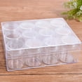 thumbnail image 2 of FNNMNNR 1 Set 12 Pieces Small Round Boxes with Lid Bead Storage Simple Design Convenient Containers for DIY Small Items, 2 of 6