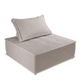 thumbnail image 3 of DHP Paloma Upholstered Single Sofa Chair, Textured Taupe Fabric, 3 of 8