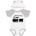 thumbnail image 3 of Inktastic Valentines Day Heart Choo Choo Train Boys Baby Bodysuit, 3 of 5