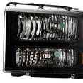 thumbnail image 5 of PIT66 Headlight Replace Left Right Fit For 2005-2007 Ford F-250-550 Amber Corner Light, 5 of 7