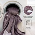 thumbnail image 4 of TRAHOO-Heated Blanket King 100"x90" - ETL&FCC Certified Flannel Electric Blanket Throw Machine Washable Heating Blanket with 4 Heating Levels 10 Hours Auto-Off Overheating Protection (Purple), 4 of 4