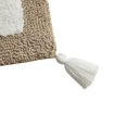 thumbnail image 4 of My Texas House Taupe Border Cotton Bath Rug with Tassels, 20" x 30", 4 of 6