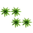 thumbnail image 3 of Artificial Boston Fern for Outdoors, 31.5in Large UV Resistant Fake Ferns, Realistic Faux Plants for Outdoor Planter Porch Patio Decor, 4pcs, 3 of 6