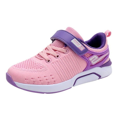 

Children Girls Mesh Breathable Casual Lightweight Lovely Sports Shoes