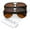 2-Pack | Black/Orange, variant on sunglassLA - Retro Large  Blue Blocking Lens Aviator Sunglasses 60mm - 60mm