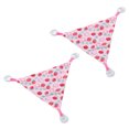 thumbnail image 2 of ANGGREK Triangular Bearded Dragon Hammock, Reptile Hanging Bed 2pcs With Adhesive Suction Cup For Climbing, 2 of 8