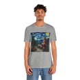 thumbnail image 2 of Unisex Van Gogh Starry Night Santa Claus Christmas Shirt, 2 of 7