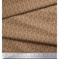 thumbnail image 3 of Soimoi Rayon Fabric Geometric Small Printed Craft Fabric by The Yard 56 Inch Wide, 3 of 3