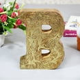 thumbnail image 1 of Handmade Eco-Friendly Wall Décor "B" Alphabet Letter Block, 1 of 5