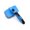 Blue, variant on Self Cleaning Hair Brush For Dogs, Cats, Rabbits, Available In Multiple Colors