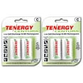 thumbnail image 6 of Tenergy Centura C Size Rechargeable Batteries, 1.2V 4000mAh Rechargeable Battery, 4 Pack, 6 of 7