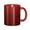 Red, variant on Red Oil Pattern Coffee Mug Fun Custom Ceramic Mugs 11oz Red