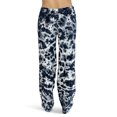 thumbnail image 3 of Just Love Women Tie Dye Pajama Pants (Tie Dye Black and White, Medium), 3 of 3