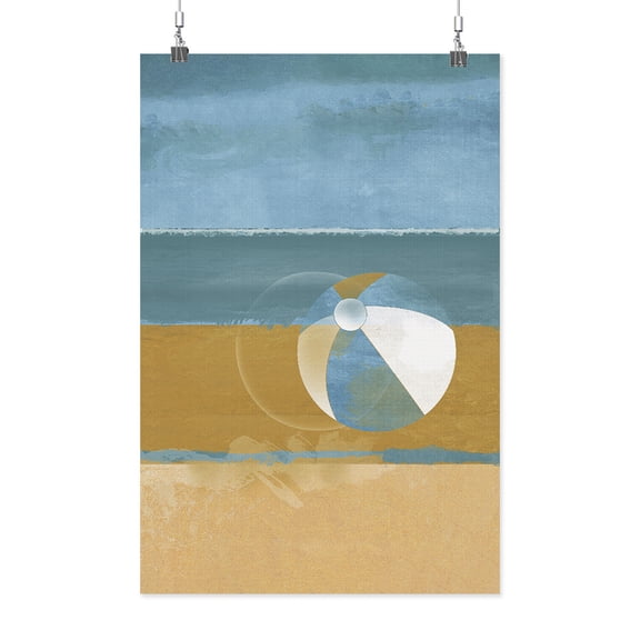 Image Conscious Beach Ball Poster - Porter Hastings Designs, Poster Print 24 x 36 in