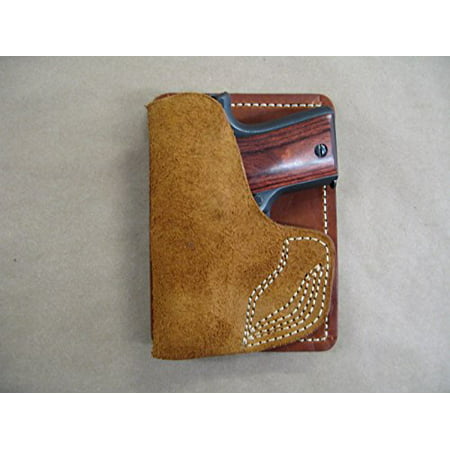 Walther PPS 9mm 40 Inside the Pocket Leather Concealment Handgun WALLET Holster CCW RH