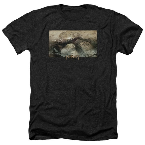 Hobbit - Epic Journey - Heather Short Sleeve Shirt - Medium