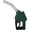 Green, variant on ZL-11A Red Automatic Fueling Nozzle, 3/4 NPT Inlet, 15/16 Spout
