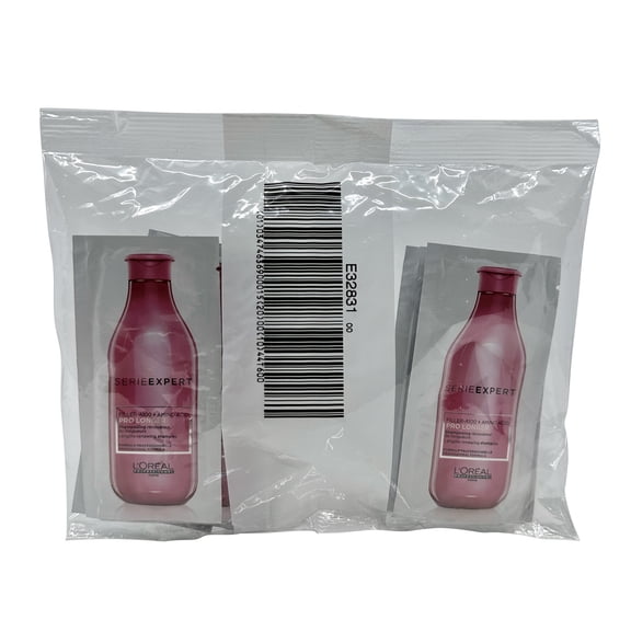 LOreal Serie Expert Filler A100 Pro Longer Shampoo Fine Hair Travel Sachets 12 x 10 ml