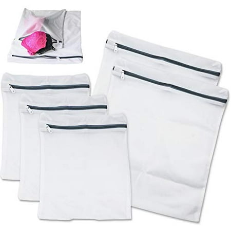 

Simple Houseware Laundry Bra Lingerie Mesh Wash Bag (2 Large & 3 Medium)