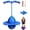 Blue, variant on Balance Jumping Ball, Bouncing Ball with Handle and Pump, Jumping Toy, Anti-Slip Bounce Board for Indoor Outdoor Use, Safe and Fun Stick for Kids