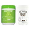 Vital Proteins Beef Gelatin Powder, Pasture-Raised & Grass-Fed Beef Collagen Protein Supplement - 32 oz + Collagen Coffee Creamer - Mocha 11.2oz