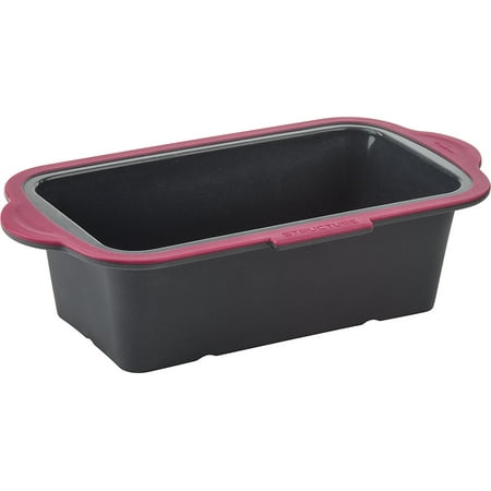 Structure Silicone Loaf Pans Grey Pink Silicone Bakeware With Integrated Steel Structure For Safe Handling 8 1 2 X 4 1 2 Inches By Trudeau Walmart Com Walmart Com