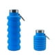 thumbnail image 1 of 500ml Silicone Foldable Bottle Sports Drinking Bottle Collapsible Water Bottle Travel Portable Water Bottle(blue)1pcs, 1 of 4