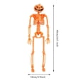 thumbnail image 4 of Accesorios anatómicos para fiestas de Halloween: esqueleto humano, calabaza y otros, 4 of 4