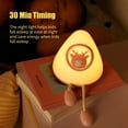 thumbnail image 2 of Cute Rabbit Night Light Warm White & White Bedside Kids Night Light with Touch Sensor 2 Light Brightness Soft Silicone Animal Night Lamp Phone Holder Night Companion for Children Toddler, 2 of 8