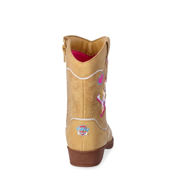 Paw Patrol Toddler Girl Cowgirl Boots Toddler Girl s Size 10 Brown
