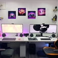 thumbnail image 4 of Gaming Wall Decor Gamer Room Wall Decor for Boys Modern Graffiti Canvas Wall Art for Men Bedroom Retro Vedio Gamepad Headphone Pictures Kids Colorful Street Pop Artwork Home Decor 12x12" 4 Pcs, 4 of 6