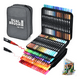 thumbnail image 3 of 144 Colores Plumones Doble Punta Pencil Marcadores A Base De Agua Malubero Multicolor, 3 of 5