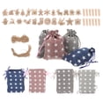 thumbnail image 5 of 1 Set of Christmas Gift Wrapping Bag Candy Bags Xmas Treats Bags Portable Party Present Bags, 5 of 7