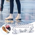 thumbnail image 1 of Hoja de patinaje sobre hielo, zapatos de patinaje multiusos, hoja de 253 MM, 1 par para hombres (pequeño) Hoja de patinaje sobre hielo, 1 of 8